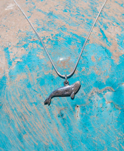 Tribal Whale Necklace